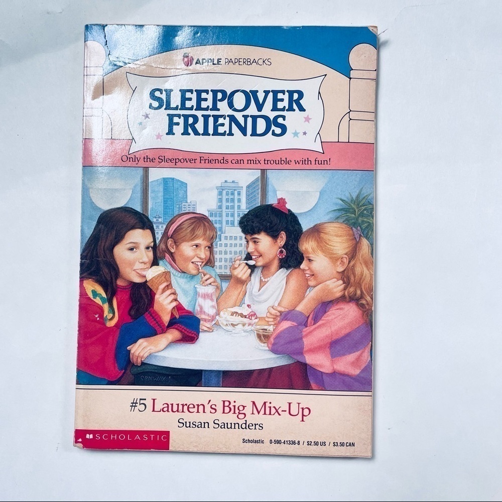 Vintage Sleepover Friends Susan Saunders Apple Paperbacks Softcover Books Lot - Picture 2 of 16
